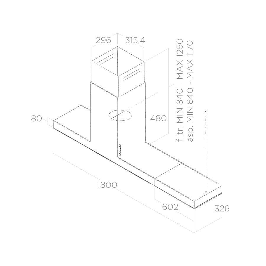 OKAP WYSPOWY HAIKU ISLAND STAL NIERDZEWNA - obrazek 5