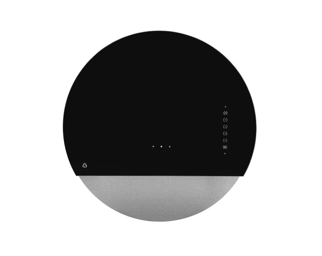 Okap przyścienny ECLIPSE black/inox 60cm CIARKO CDP6001CC