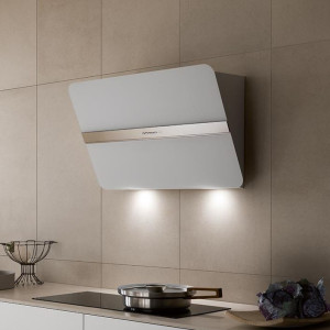 Okap przyścienny FALMEC Flipper Green.Tech 85 biały mat