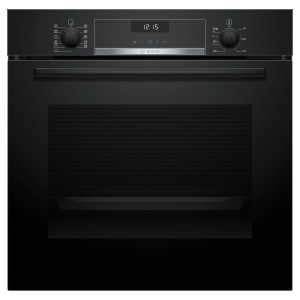 Piekarnik do zabudowy Bosch HBG537FB4 Serie 6 czarny z funkcją Air Fry i termosondą