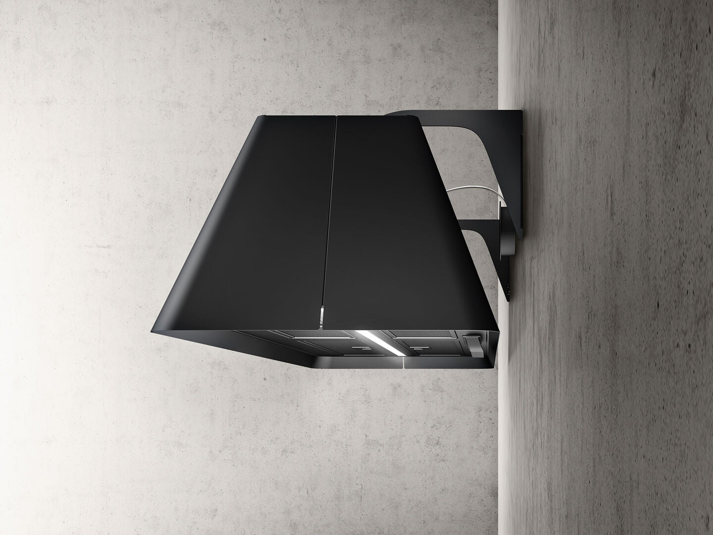 Okap sufitowy PRF0171195 Ikona Maxxi Pure 120cm czarny - obrazek 5