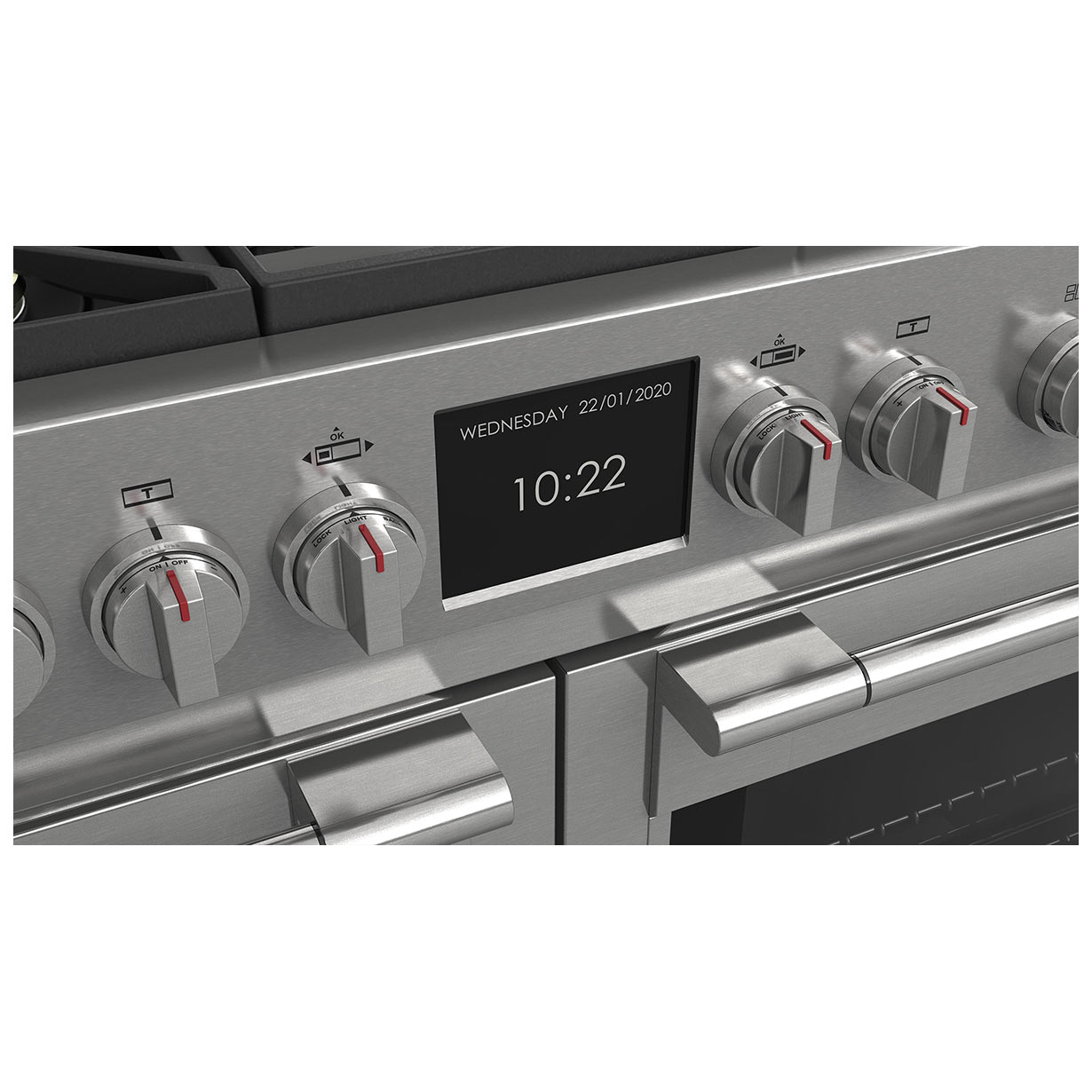 Kuchenka gazowa FULGOR FU-FSRC 4807 2P MK 2F X Seria 48 cali SOFIA z podwójnym piekarnikiem - obrazek 15