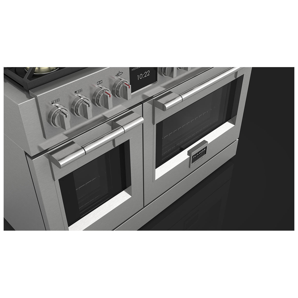 Kuchenka gazowa FULGOR FU-FSRC 4807 2P MK 2F X Seria 48 cali SOFIA z podwójnym piekarnikiem - obrazek 4