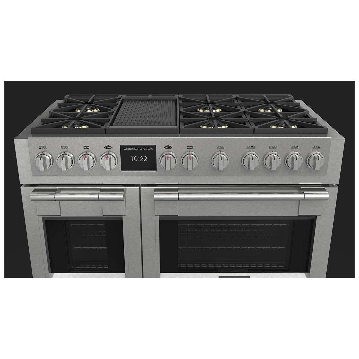 Kuchenka gazowa FULGOR FU-FSRC 4807 2P MK 2F X Seria 48 cali SOFIA z podwójnym piekarnikiem - obrazek 8