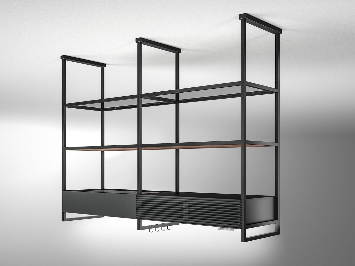 Okap nad wyspą PRF0166771 OPEN SUITE SUPERIOR 160cm czarny - obrazek 7