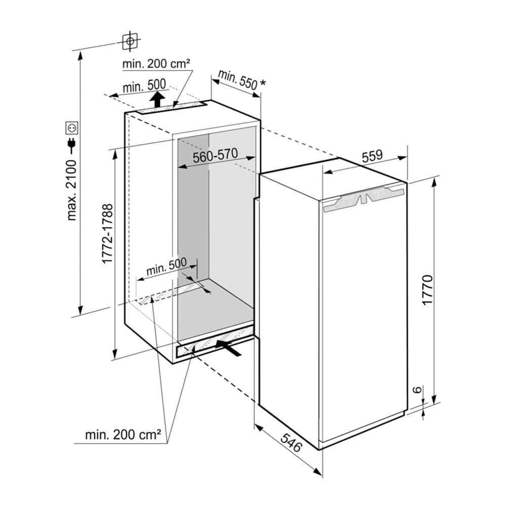 LODÓWKA PLUS BIOFRESH IRBe 5120 - obrazek 4