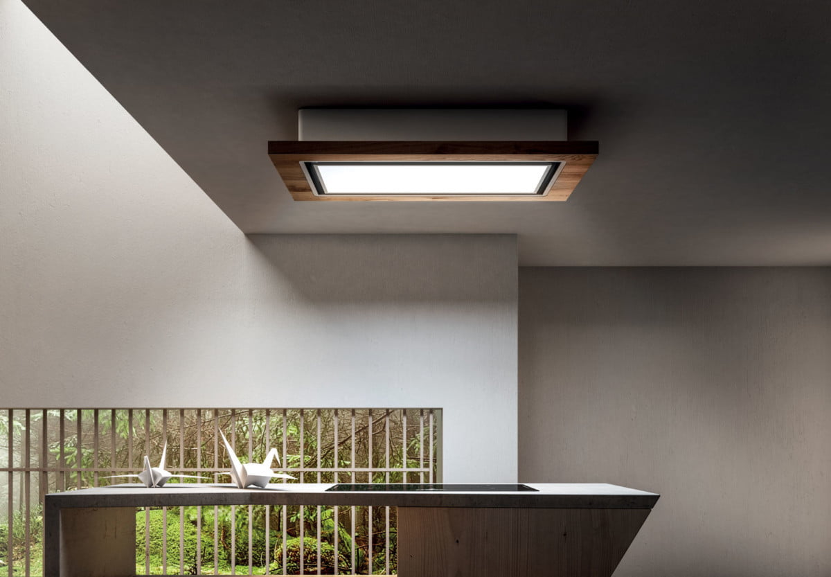 OKAP SUFITOWY LULLABY WOOD/F/120 (pochłaniacz) PRF0146225 DĄB NATURALNY - obrazek 2