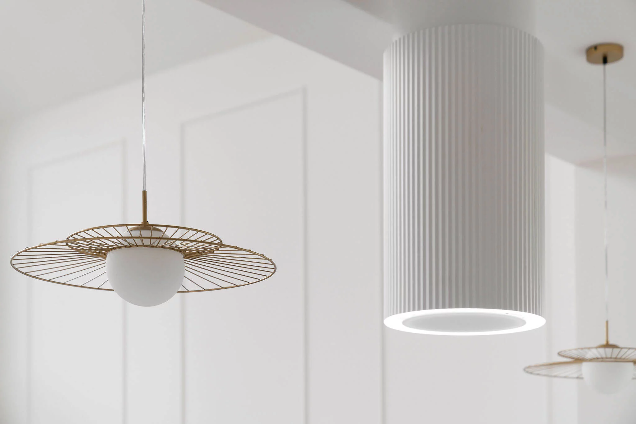 Okap wyspowy MONOGRAM W rose gold ⌀ 38 CIARKO CDW3802R - obrazek 2