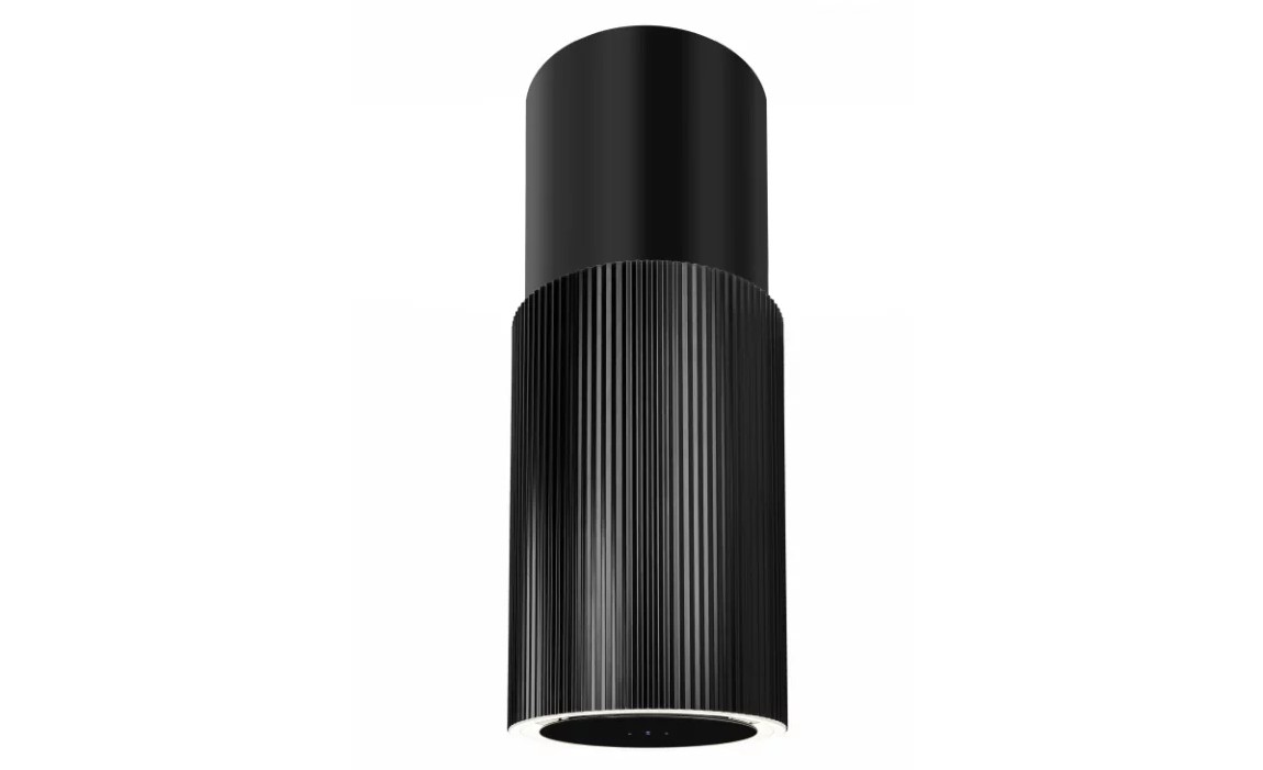 Okap wyspowy MONOGRAM W czarny ⌀ 38 CIARKO CDW3802C