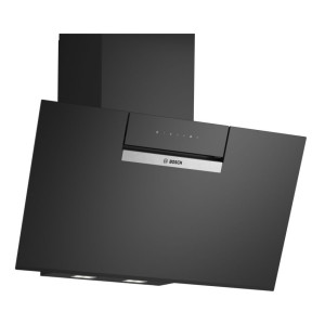 Okap naścienny Bosch DWK87FN60 80 cm Serie 4 Czarne szkło