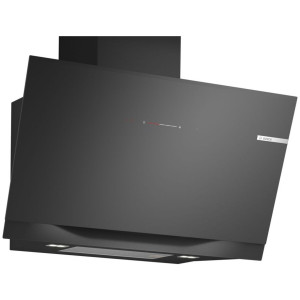 Okap naścienny Bosch DWK91LT60 90 cm Serie 8 Czarne szkło
