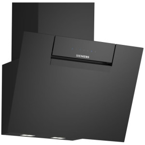 Okap naścienny Siemens LC67KFN60 iQ300 60 cm Czarne szkło