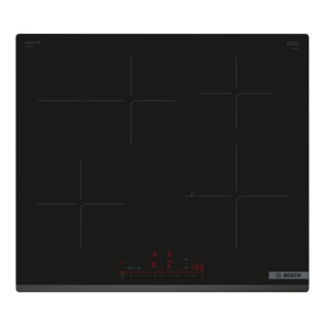 Płyta indukcyjna Bosch PIF63KHC1E 60 cm Serie 6 Czarny, montaż nablatowy, płyta bez listew
