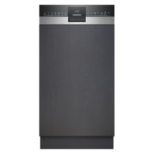 Zmywarka do zabudowy z panelem Siemens SR53ES25KE iQ300 45 cm stal szczotkowana