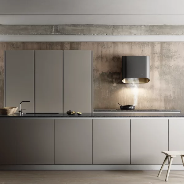 Okap przyścienny Simple rose gold 60 cm CIARKO CDP6002C - obrazek 3