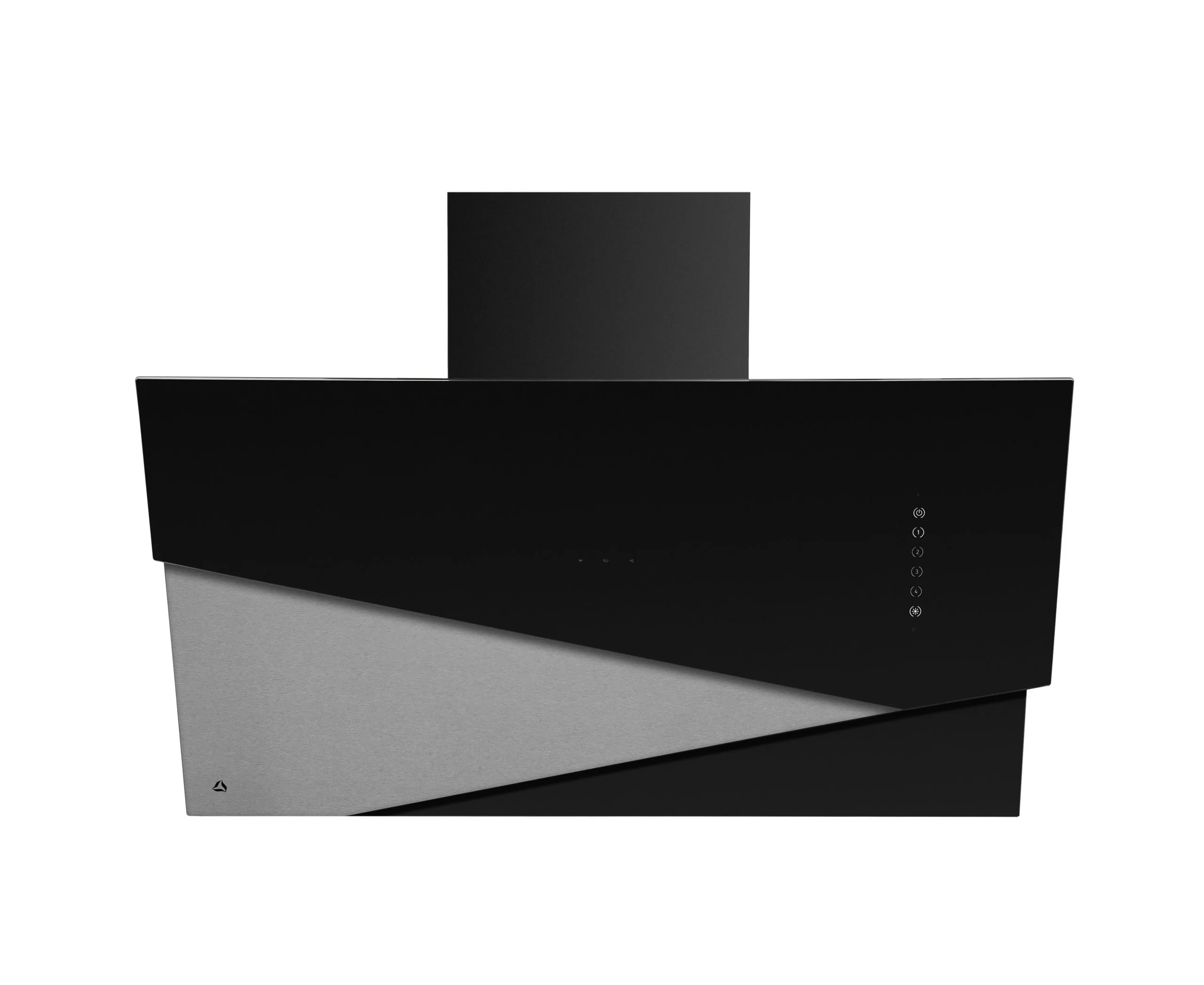 Okap przyścienny Trio black/inox 90 cm CIARKO CDP9001CI