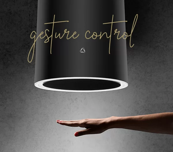 Okap wyspowy TUBUS W Long biały ⌀ 38 CIARKO CDW3801WL - obrazek 2