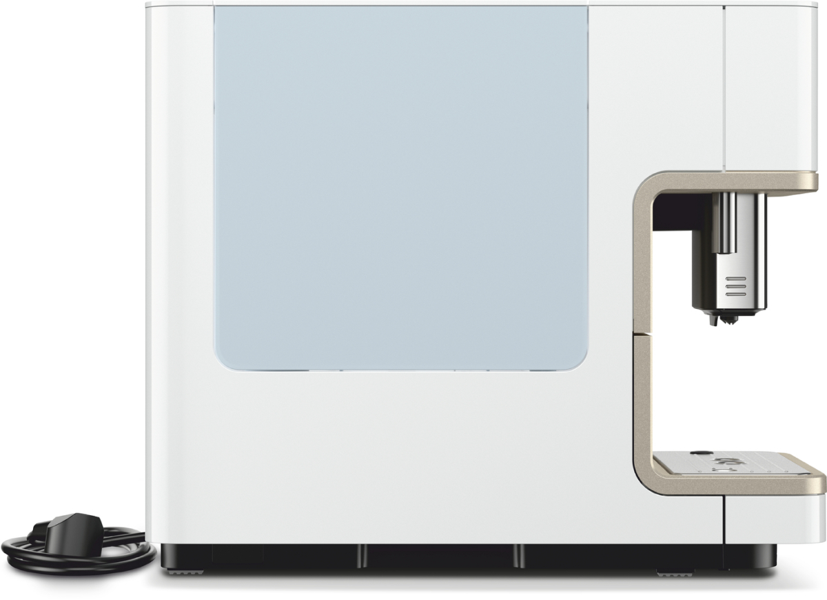 Wolnostojący ekspres do kawy Z WiFiConn@ct CM 6360 MilkPerfection Biały lotos CleanSteelMetallic Miele - obrazek 3
