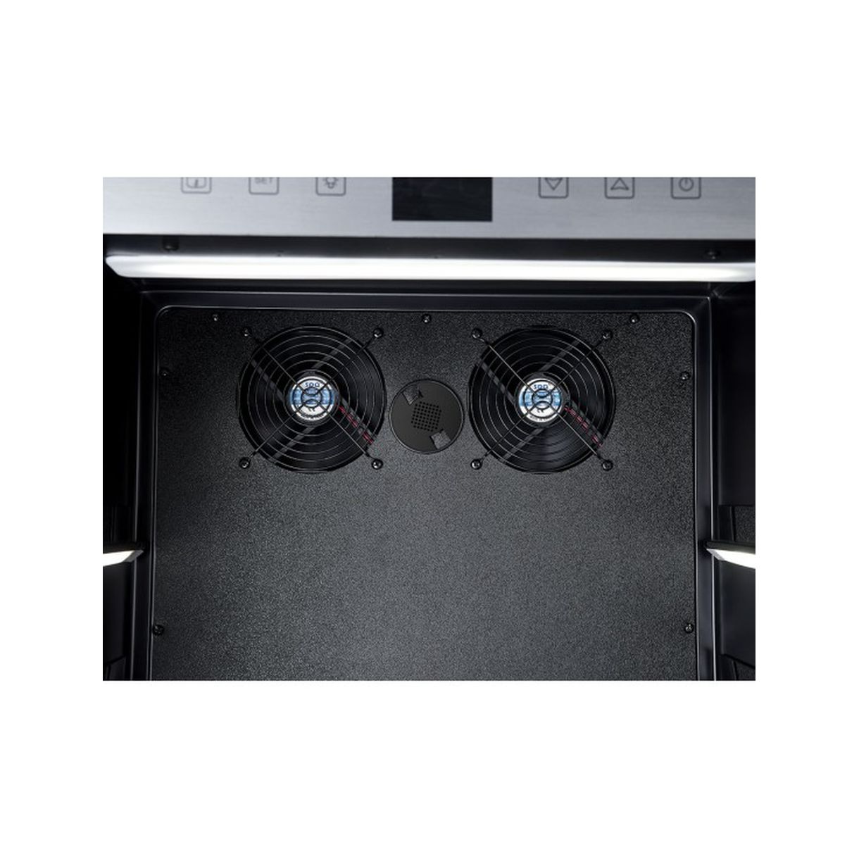 Winiarka wolnostojąca dwustrefowa piwnica na wino APOGEE250DZ 247 butelek - obrazek 19