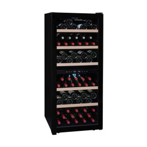 Winiarka wolnostojąca dwustrefowa SLS102DZBLACK na 102 butelki