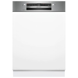 Zmywarka Bosch SMI4ECS28E Serie 4 do zabudowy z panelem 60 cm Stal szczotkowana