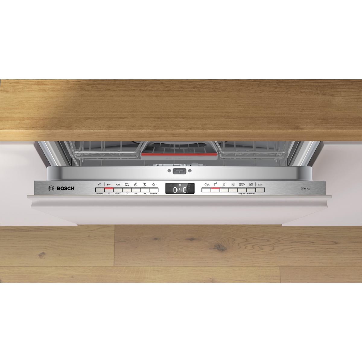 Zmywarka do zabudowy Bosch SBH4HVX14E Serie 4 60 cm w pełni zintegrowana 3 Zmywarka do zabudowy Bosch SBH4HVX14E Serie 4 60 cm w pełni zintegrowana - obrazek 3