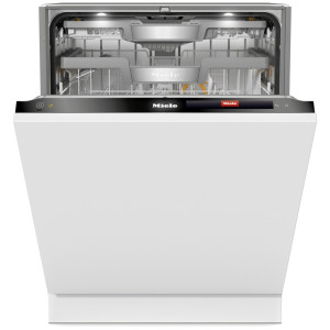 Zmywarki z ukrytym panelem MIELE G 7980 SCVi AutoDos K2O CleanSteel/ObsidianBlack