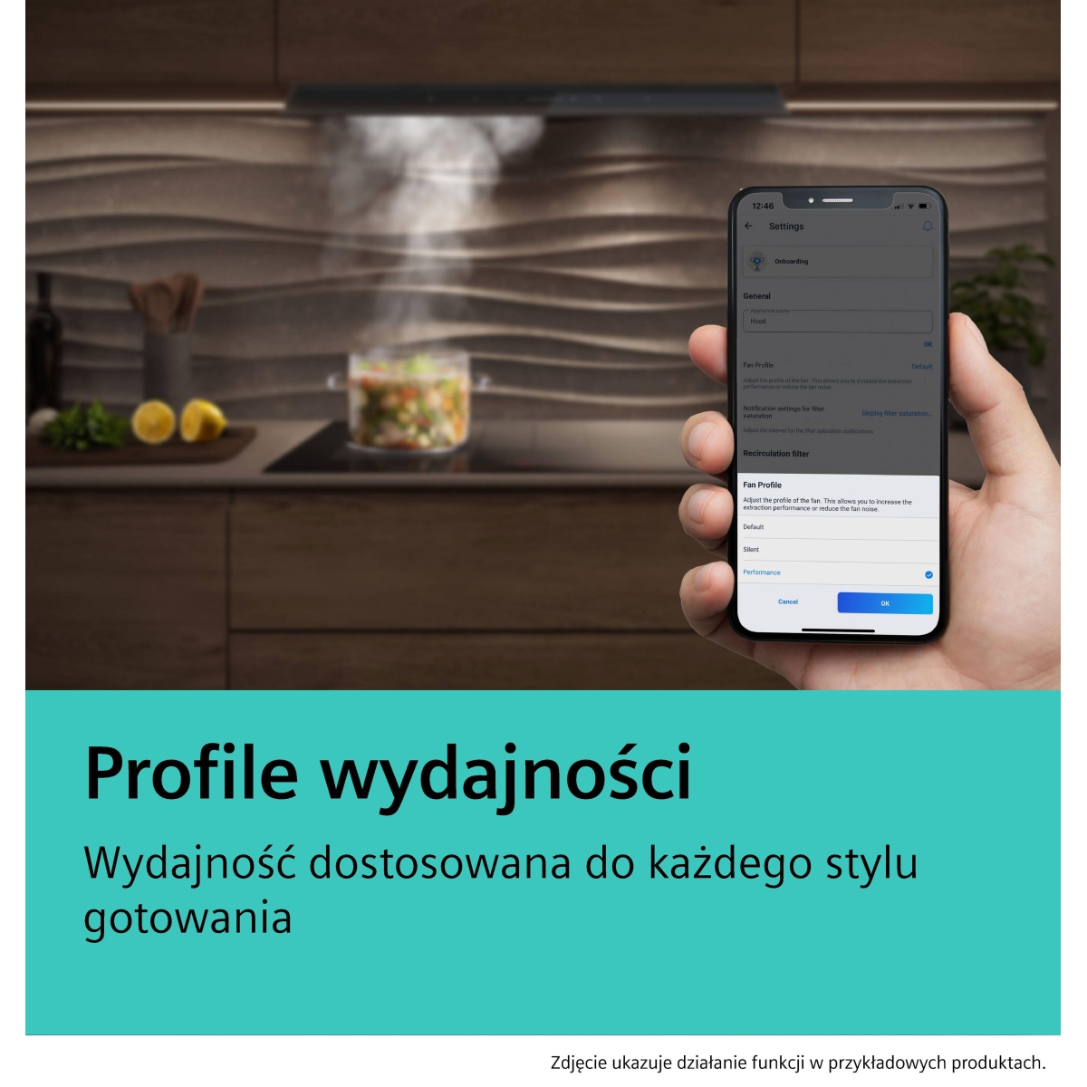 Okap do zabudowy Siemens LJ98BET60 iQ700 90 cm czarny zintegrowany 13 Okap do zabudowy Siemens LJ98BET60 iQ700 90 cm czarny zintegrowany - obrazek 13