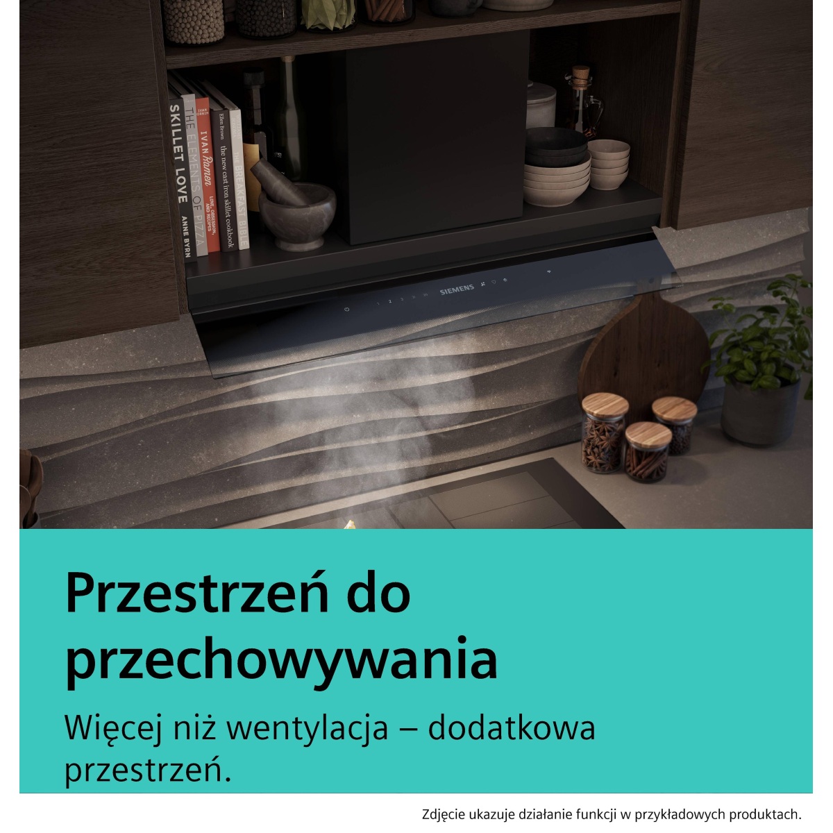Okap do zabudowy Siemens LJ98BET60 iQ700 90 cm czarny zintegrowany 18 Okap do zabudowy Siemens LJ98BET60 iQ700 90 cm czarny zintegrowany - obrazek 18