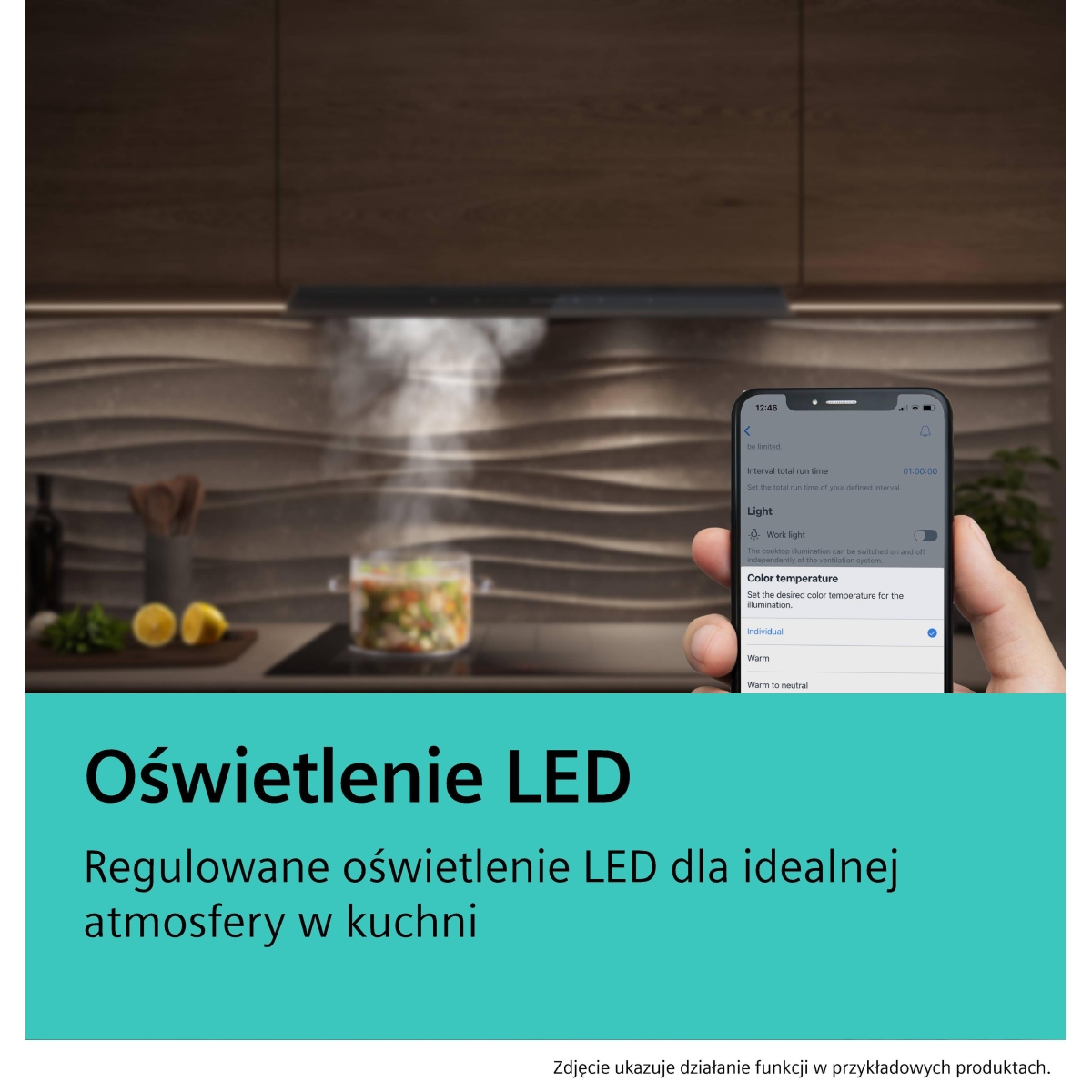 Okap do zabudowy Siemens LJ98BET60 iQ700 90 cm czarny zintegrowany 21 Okap do zabudowy Siemens LJ98BET60 iQ700 90 cm czarny zintegrowany - obrazek 21