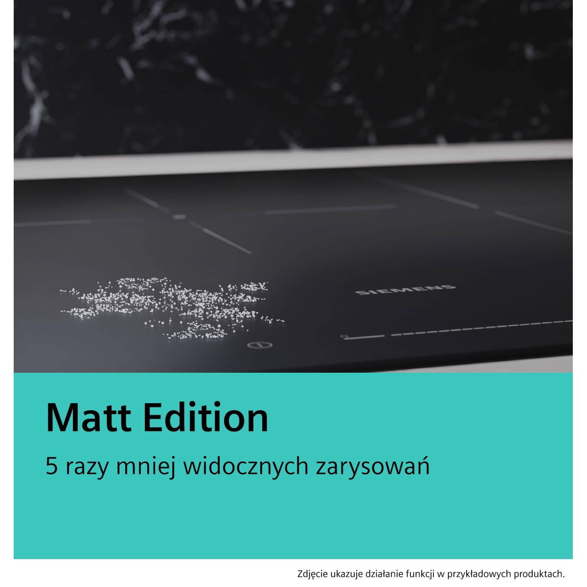 Płyta indukcyjna Siemens EX61AHYC1E iQ700 60 cm Matt Edition flexInduction Plus bezramkowa 6 Płyta indukcyjna Siemens EX61AHYC1E iQ700 60 cm Matt Edition flexInduction Plus bezramkowa - obrazek 6