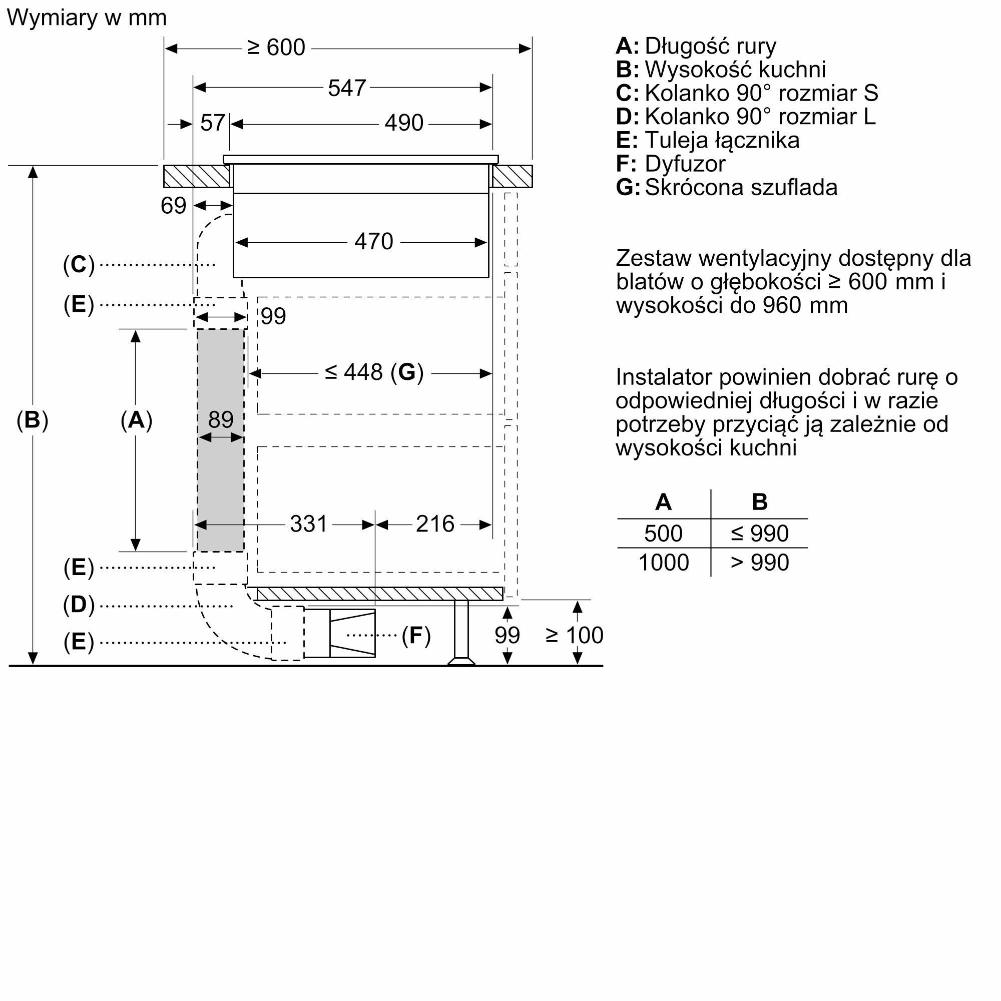Płyta indukcyjna z wyciągiem Bosch PVS61AB16E Serie 4 Matt Design 60 cm 16 Płyta indukcyjna z wyciągiem Bosch PVS61AB16E Serie 4 Matt Design 60 cm - obrazek 16