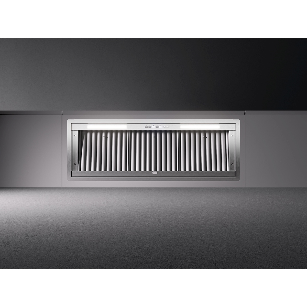 Okap zintegrowany Falmec Grupa Silnikowa Plus No-Drop 90 cm stal inox sterowanie z płyty wydajność 800 m³/h 4 Okap zintegrowany Falmec Grupa Silnikowa Plus No-Drop 90 cm stal inox sterowanie z płyty wydajność 800 m³/h - obrazek 4
