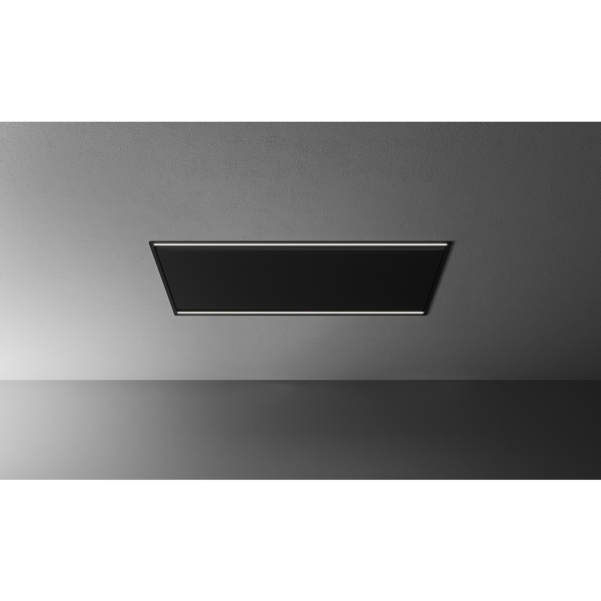 Okap sufitowy Falmec Mirage 100 cm czarny z dynamicznym LED sterowanie z płyty 1 Okap sufitowy Falmec Mirage 100 cm czarny z dynamicznym LED sterowanie z płyty