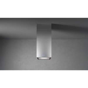 Okap wyspowy Falmec Mira Isola Plus 40 cm stal inox wyciąg szczelinowy oświetlenie Dynamic LED