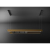 okap wyspowy light isola 180 cm czarny braz silnik bezszczotkowy z regenerowalnym filtrem carbon zeo 7 100x100 sqt