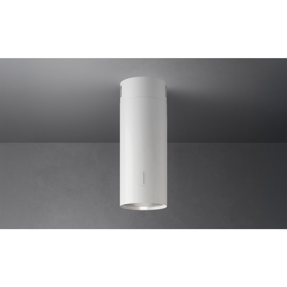 Okap wyspowy Falmec Polar Isola Evo 35 cm biały z Dynamic LED 1 Okap wyspowy Falmec Polar Isola Evo 35 cm biały z Dynamic LED