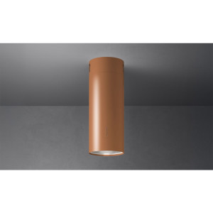 Okap wyspowy Falmec Polar Isola Evo 35 cm miedziany wydajność 800 m³/h Dynamic LED