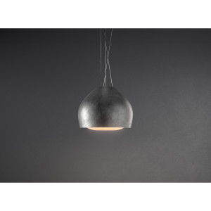 Okap wyspowy Falmec Sophie Circle.Tech 54 cm cynowy z oświetleniem Dynamic LED sterowanie z płyty