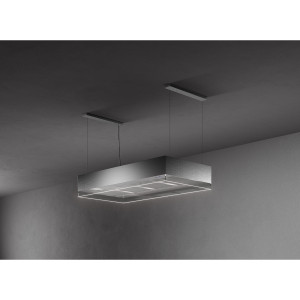 Okap wyspowy Falmec Vetra Isola Circle.Tech 120 cm stal inox 600 m³/h z filtrem Carbon.Zeo