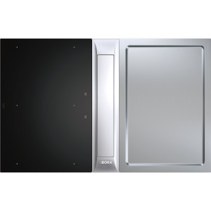 Płyta indukcyjna z grillem Tepan do zabudowy BORA PKAS3FIT Professional 3.0 z wbudowanym wyciągiem 85 cm