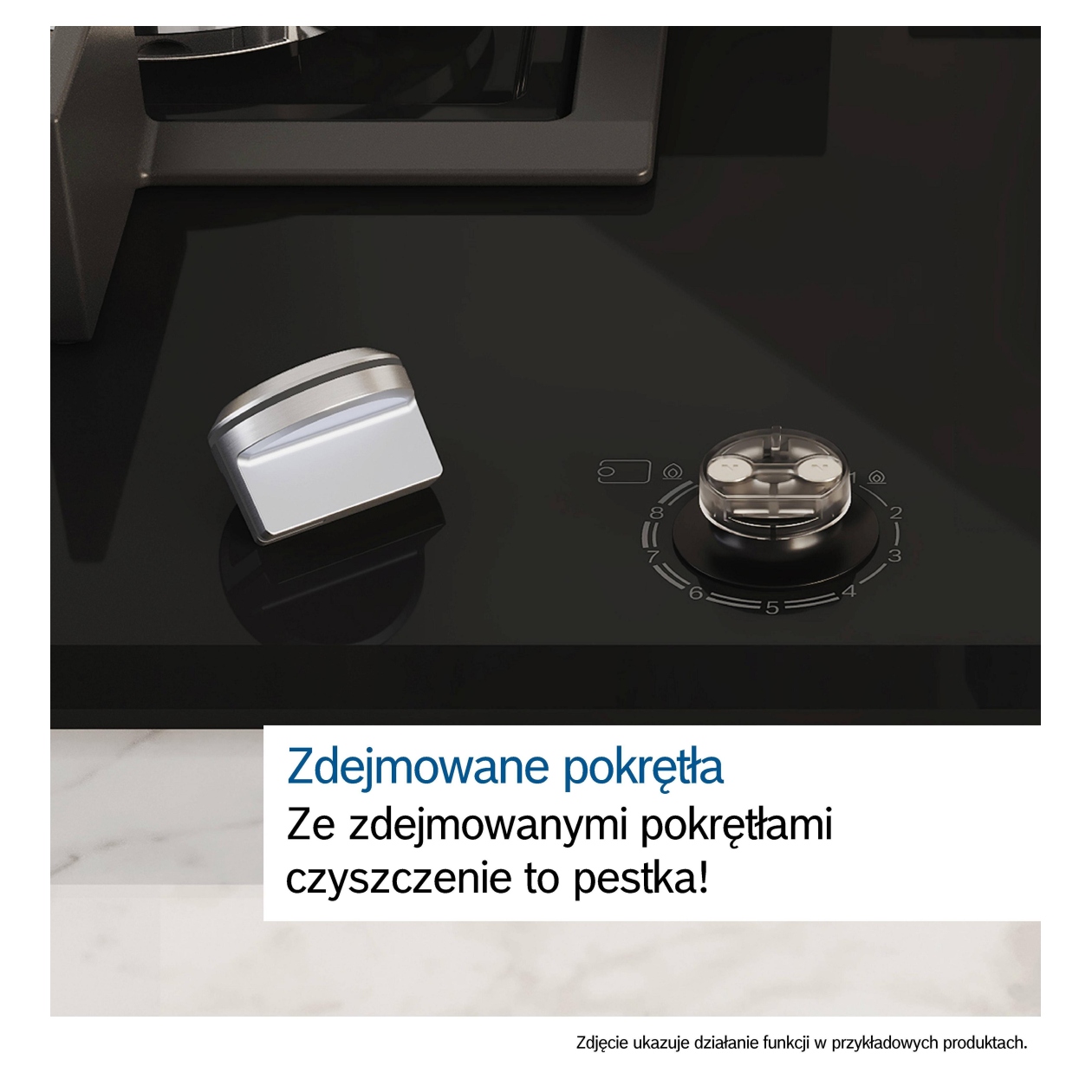 Płyta gazowa Bosch PPP6AAI40 Serie 6 60 cm szkło hartowane czarna FlameSelect 6 Płyta gazowa Bosch PPP6AAI40 Serie 6 60 cm szkło hartowane czarna FlameSelect - obrazek 6