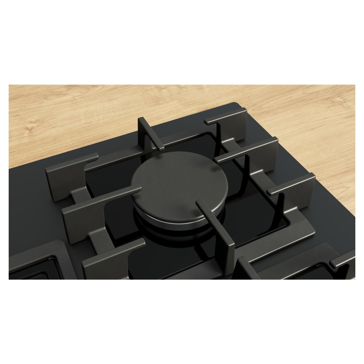 Płyta gazowa Bosch PPQ7AAI40 Serie 6 75 cm szkło hartowane czarna FlameSelect palnik Wok 11 Płyta gazowa Bosch PPQ7AAI40 Serie 6 75 cm szkło hartowane czarna FlameSelect palnik Wok - obrazek 11