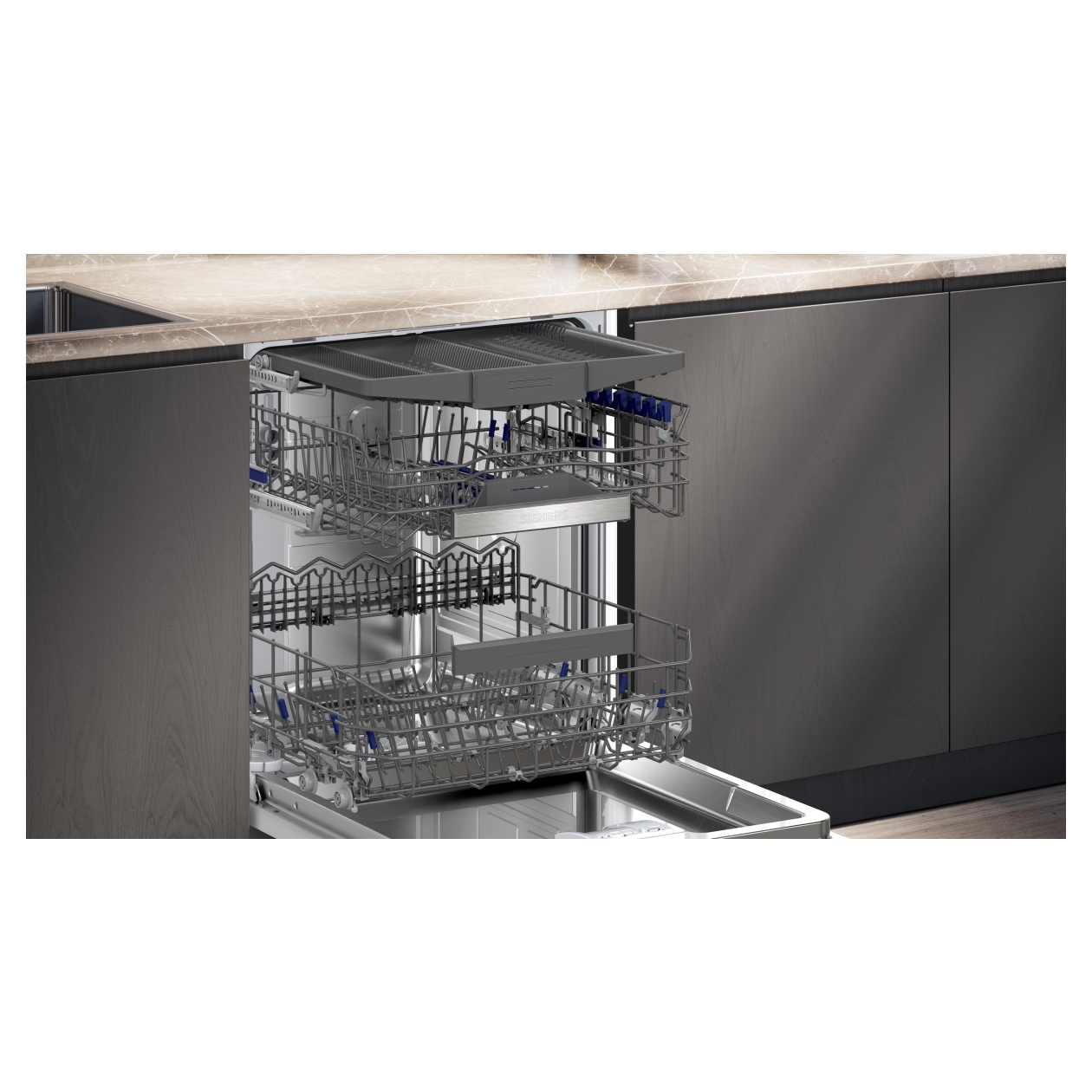 Zmywarka do zabudowy Siemens SX95EX22CE iQ500 w pełni zintegrowana 60 cm XXL Home Connect 8 Zmywarka do zabudowy Siemens SX95EX22CE iQ500 w pełni zintegrowana 60 cm XXL Home Connect - obrazek 8