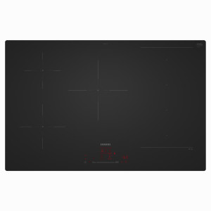 Zintegrowana płyta indukcyjna Siemens EX81AHVC1E iQ700 czarny mat 80 cm flexInduction