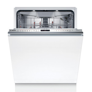 Zmywarka w pełni zintegrowana Bosch SMD8YCX04E Serie 8 60 cm suszenie Zeolith TimeLight